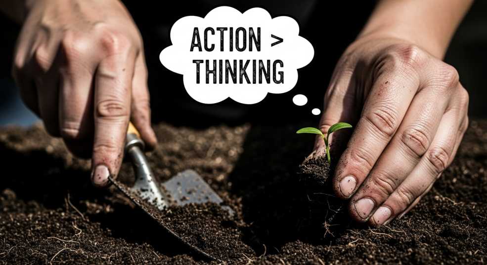 Stop overthinking your career: Why micro-experiments and doing the work beats planning.