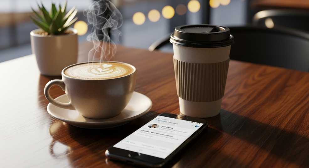 Networking for career changers: How to ask for virtual coffee chats on LinkedIn.
