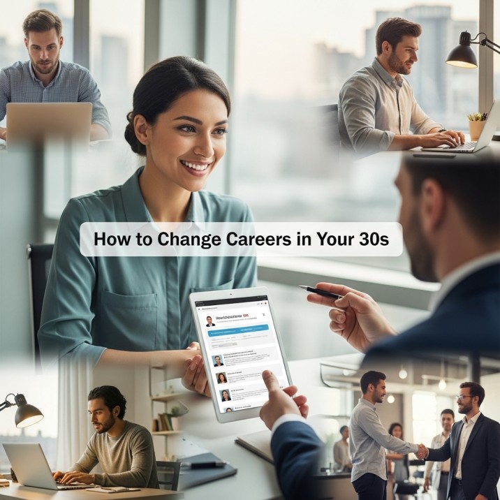 How to Change Careers in Your 30s