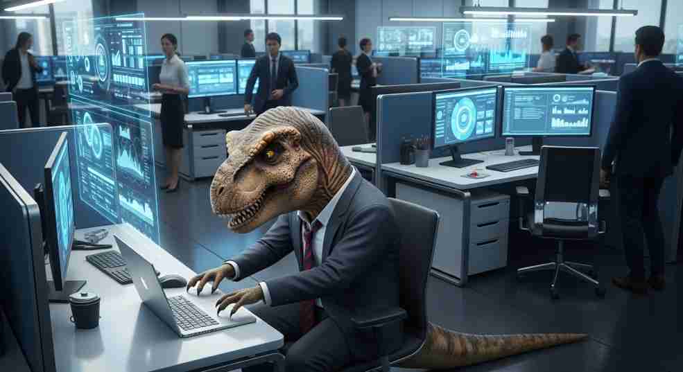 How to not become a dinosaur in the workplace: Adapting to the changing job market in 2026.