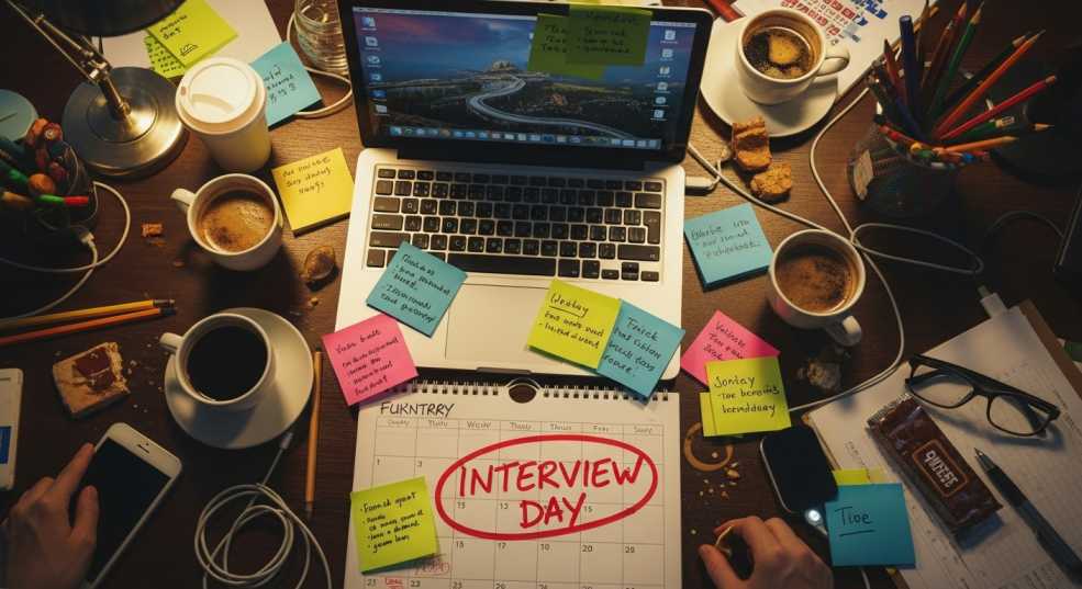 A 7-day interview preparation plan to reduce anxiety and get hired.