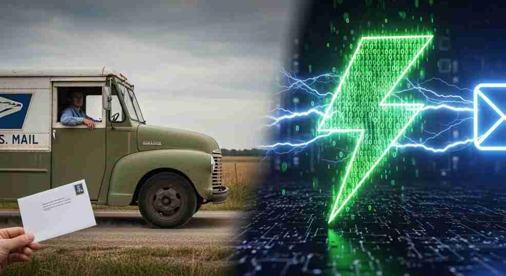 Email vs. Handwritten thank you notes: Why speed matters in modern hiring.