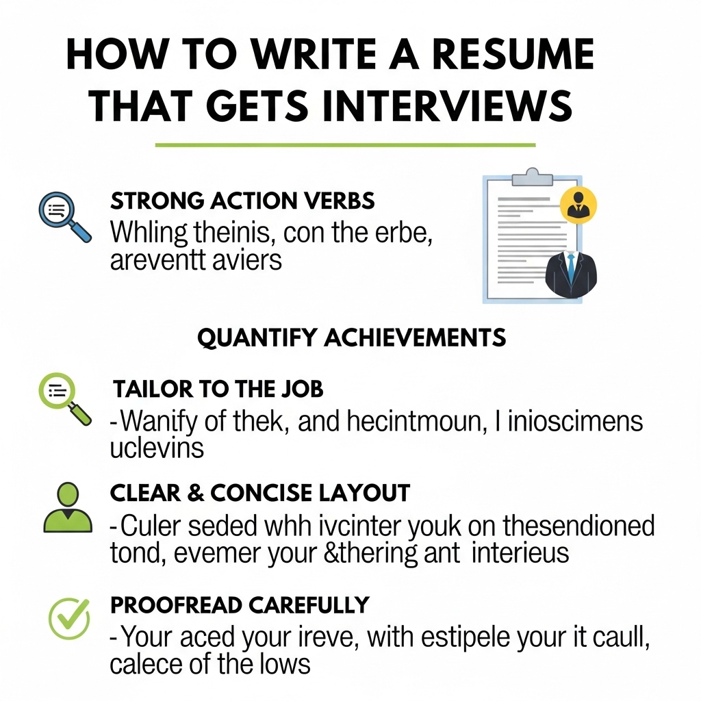 How to Write a Resume That Gets Interviews