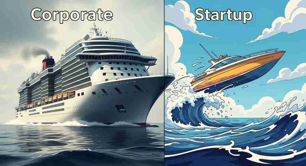 Startup vs. Corporate Job: Which career path is better for your resume?