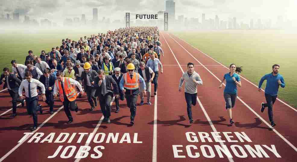 The Green Skills Gap: How to get hired fast in a sector with low competition.