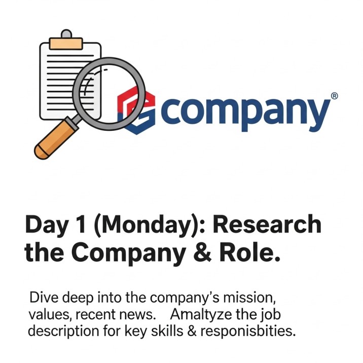 How to Prepare for a Job Interview in One Week