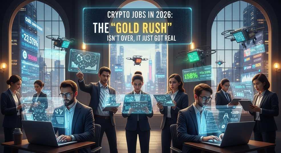 Crypto Jobs in 2026: The "Gold Rush" Isn't Over, It Just Got Real