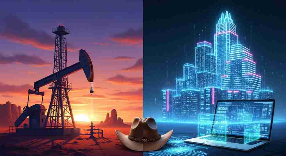 Business Analytics in Texas: The shift from oil rigs to big data.