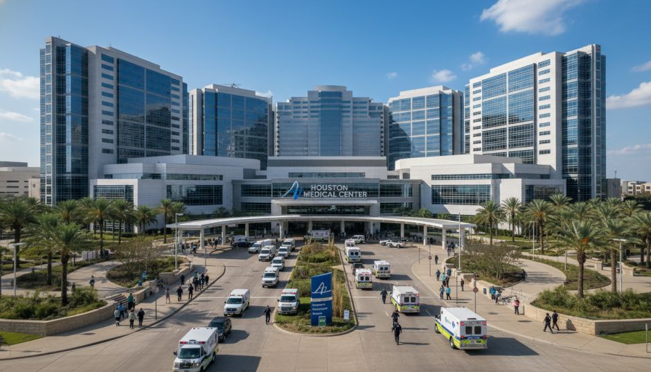 Texas Medical Center exterior in Houston