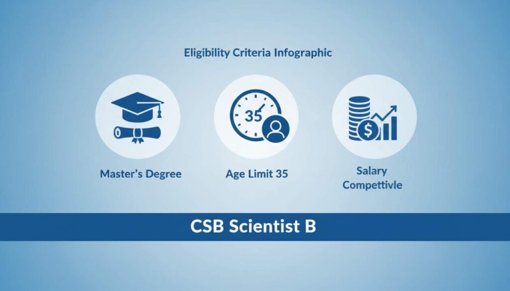 CSB Scientist B Eligibility Infographic