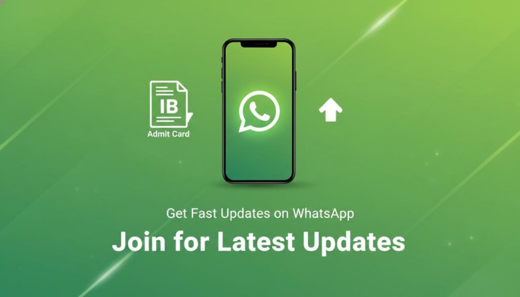 Join WhatsApp Channel for IB Updates