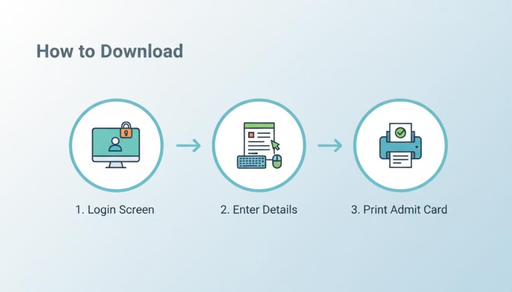Steps to download IB SA Admit Card