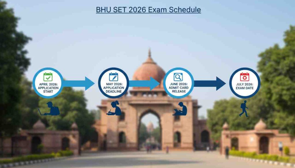 BHU CHS SET 2026 Important Dates